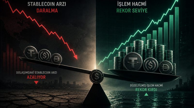 Stablecoin Arzı Azaldı, İşlem Hacmi Rekor Kırdı: Bu Çelişki Ne Anlama Geliyor?